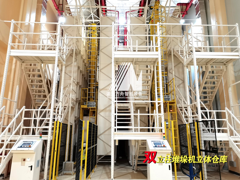 双立柱堆垛机自动化立体仓库有何优势